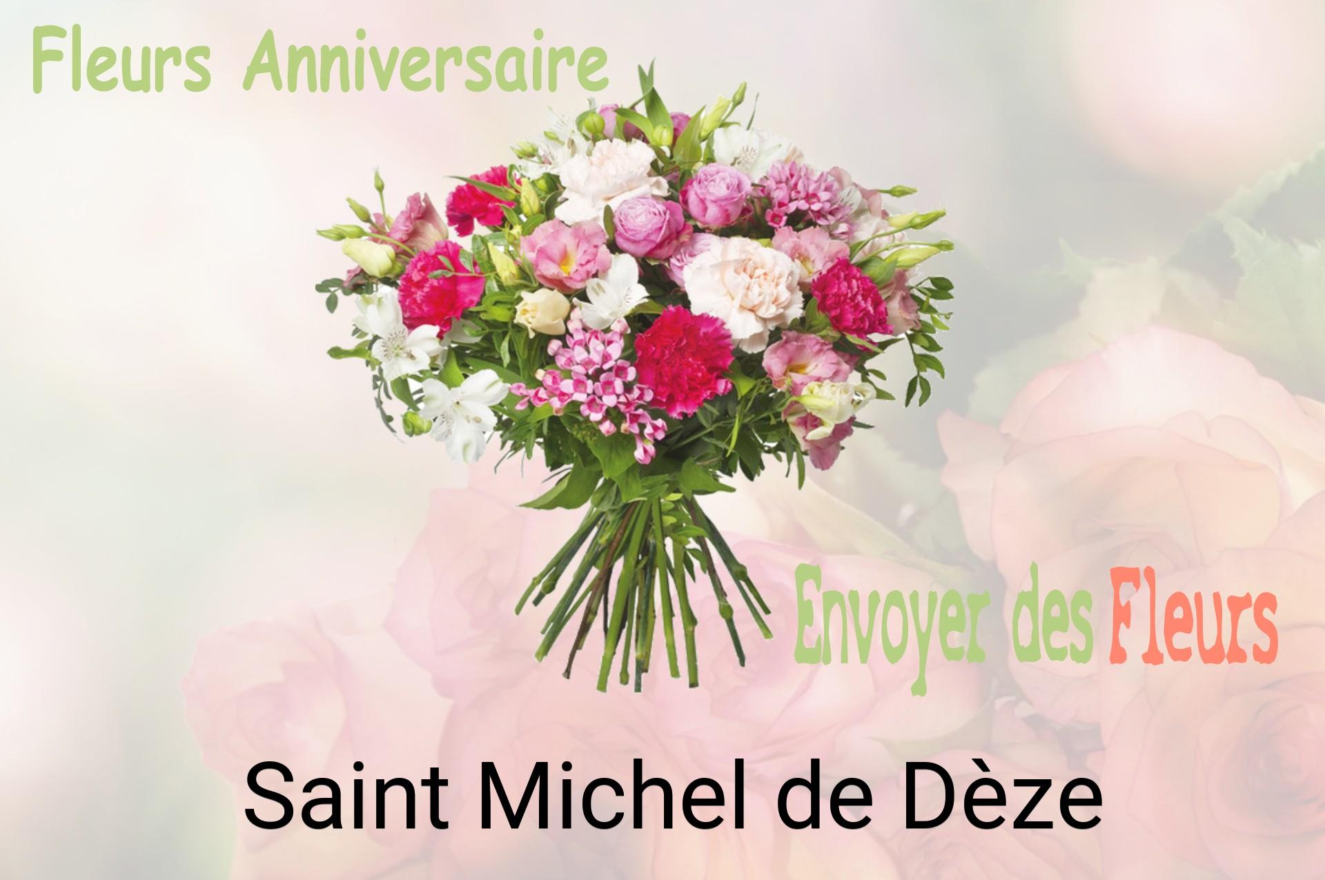 Bouquet de fleurs d’anniversaire livré à Saint-Michel-de-Dèze
