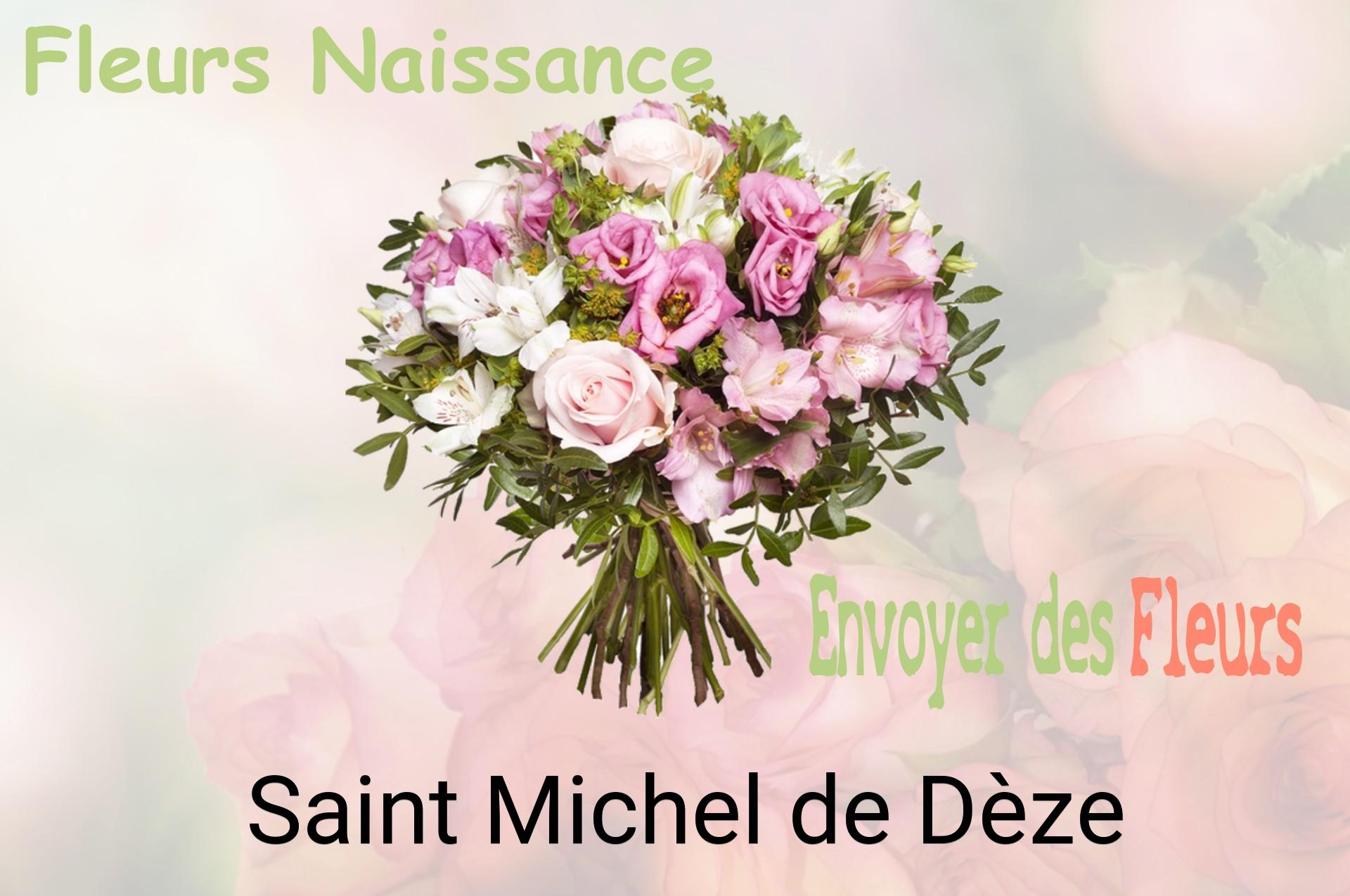 Bouquet de fleurs de naissance livré à Saint-Michel-de-Dèze
